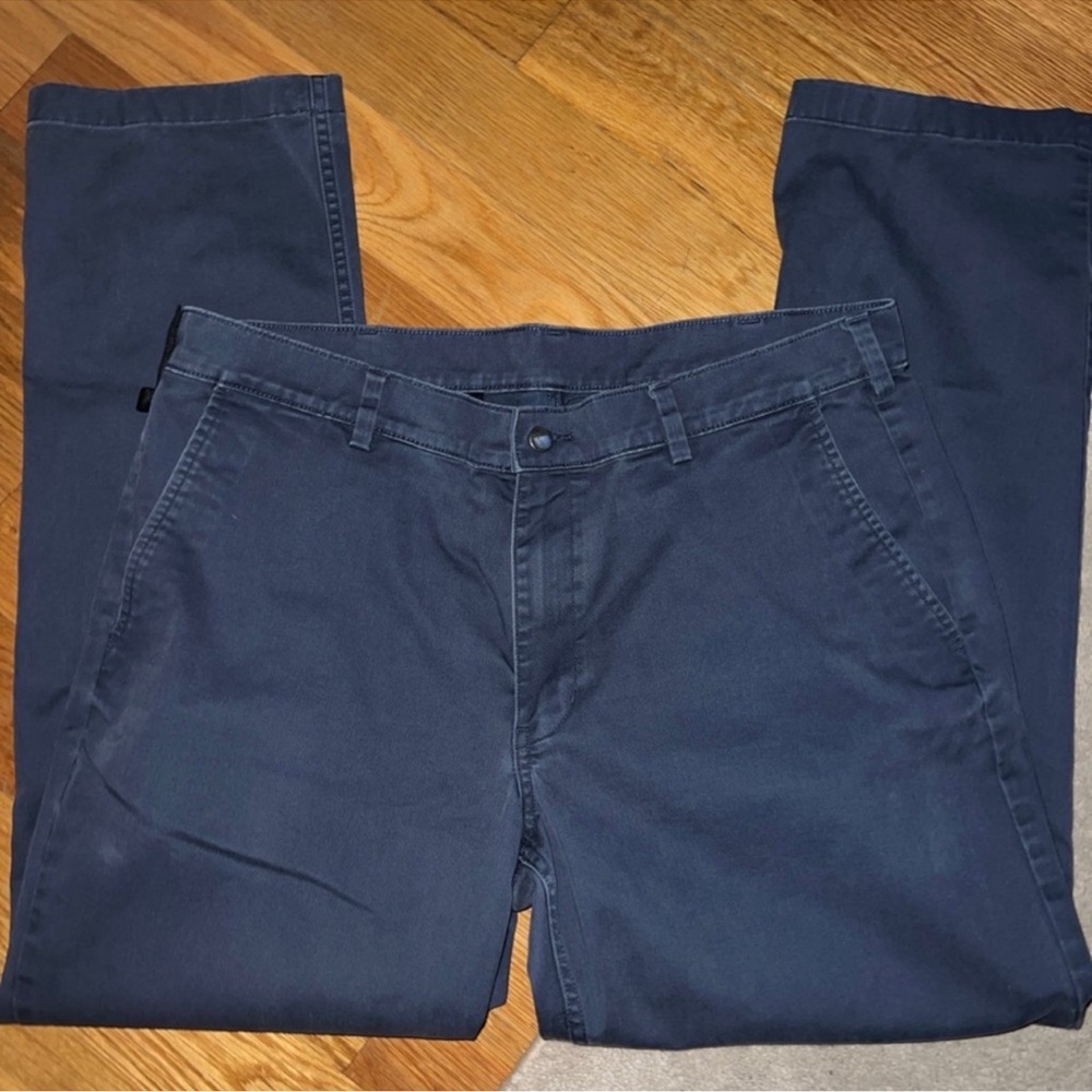 Mens 40x32 40 Grit Slim Fit Khaki Pants
